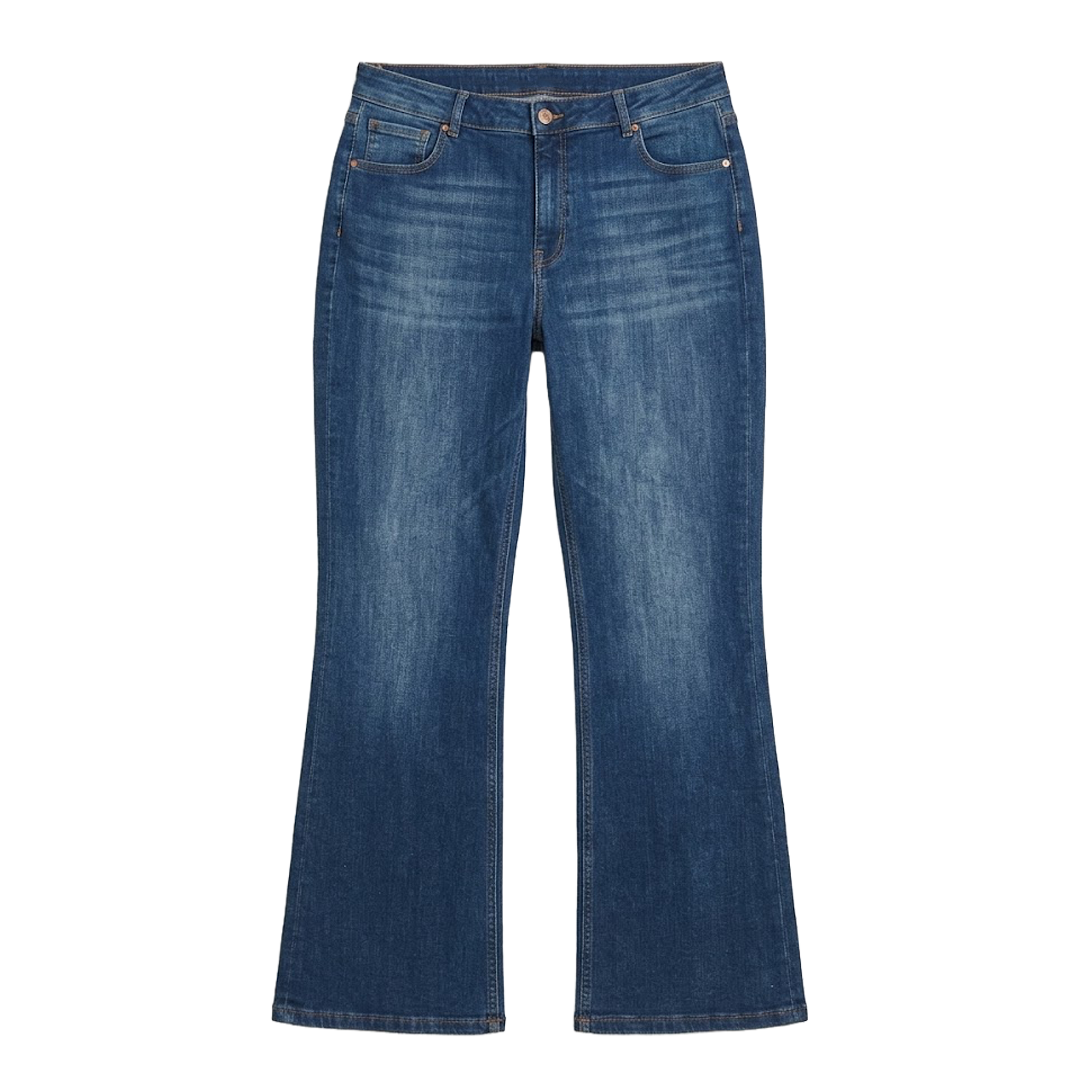 Jeans Flared unisex customizzato.