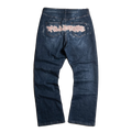 Jeans Flared unisex customizzato.